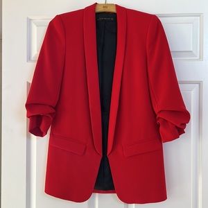 Zara Crepe Blazer